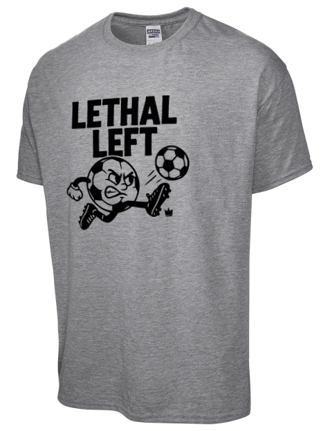 Lethal Left Soccer Dri-Power Unisex T-Shirt | Swagsta