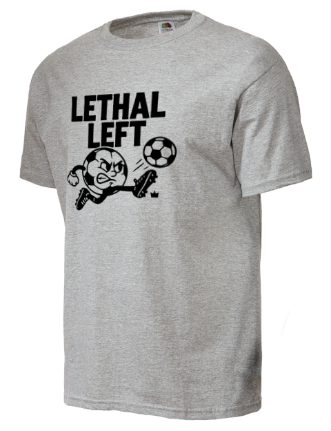 Lethal Left Soccer Unisex T-Shirt | Swagsta