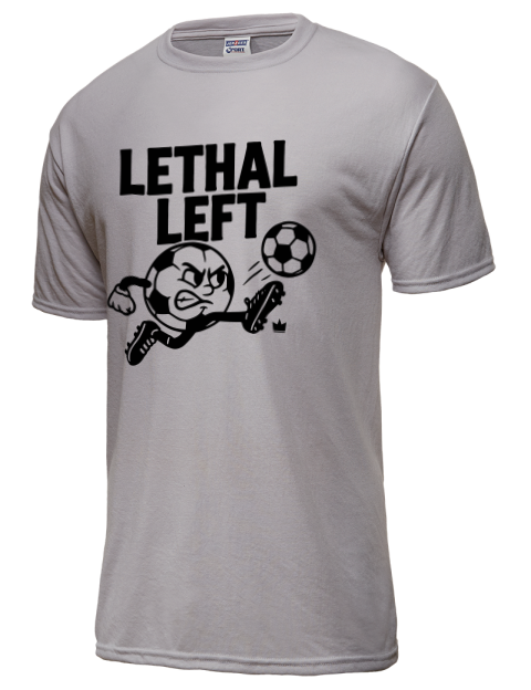Lethal Left Soccer Dri-Power Unisex T-Shirt | Swagsta