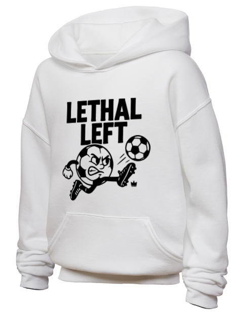 Lethal Left Soccer Youth Hooded Sweatshirt | Swagsta