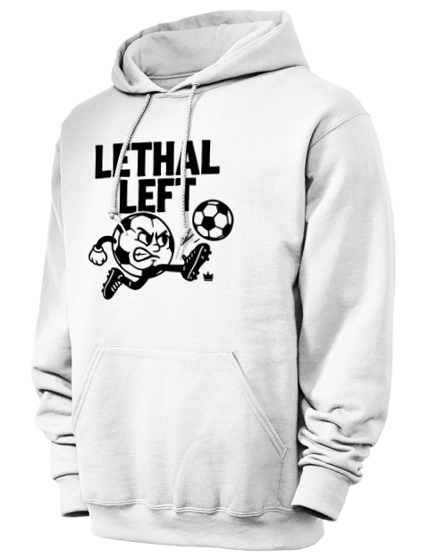 Lethal Left Soccer Unisex Hooded Sweatshirt | Swagsta