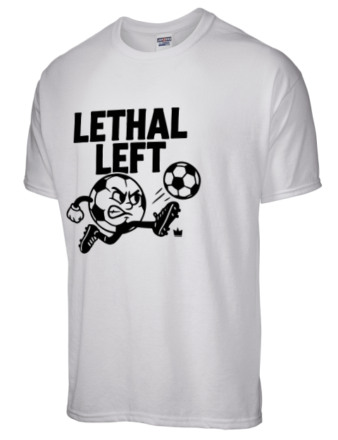 Lethal Left Soccer Dri-Power Unisex T-Shirt | Swagsta