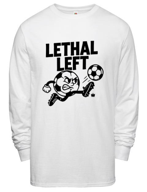 Lethal Left Soccer Men's Long-Sleeve T-Shirt | Swagsta