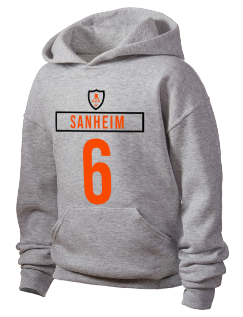 Home Jersey Travis Sanheim Youth Hooded Sweatshirt | Swagsta
