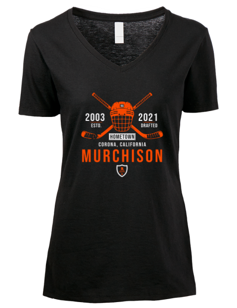 Heritage Ty Murchison Premium Ladies V-Neck T-Shirt | Swagsta