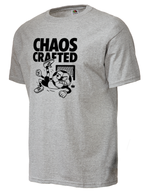 Chaos Crafted Soccer Unisex T-Shirt | Swagsta