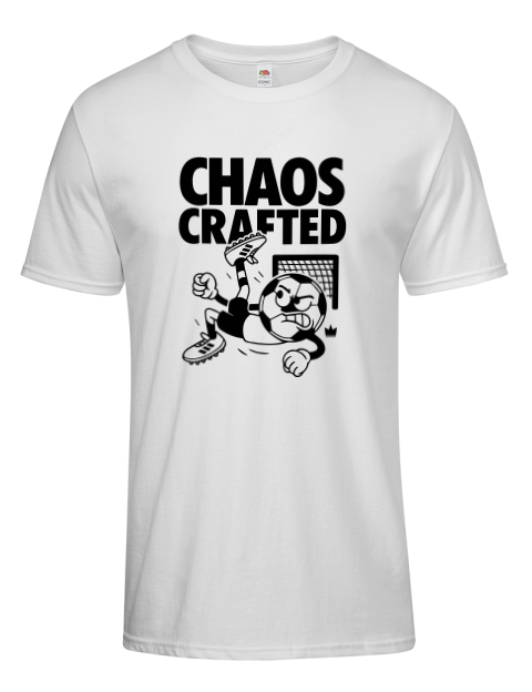Chaos Crafted Soccer Men's Premium T-Shirt | Swagsta