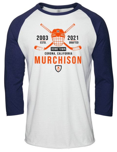 Classic Heritage Ty Murchison Unisex Premium Three-Quarter Raglan T-Shirt | Swagsta