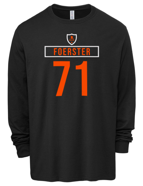 Away Jersey Tyson Foerster Men's Premium Blend Long Sleeve-T-Shirt | Swagsta