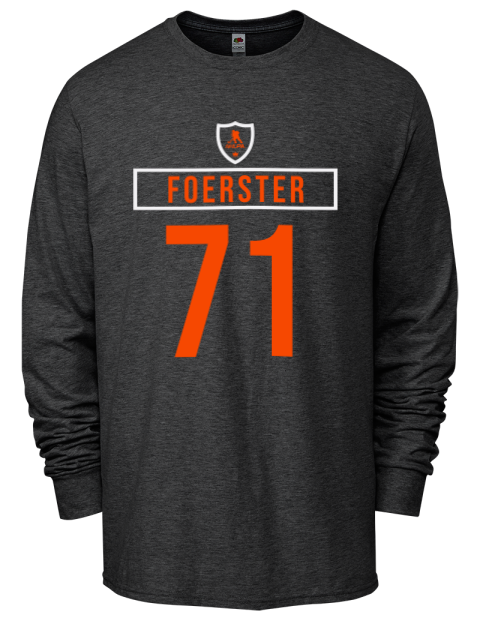 Away Jersey Tyson Foerster Men's Long-Sleeve T-Shirt | Swagsta