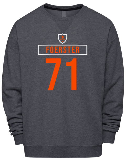 Away Jersey Tyson Foerster Premium Unisex Crewneck Sweatshirt | Swagsta