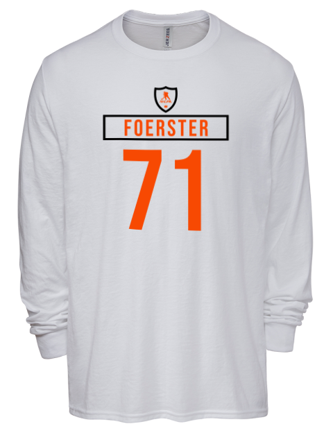 Home Jersey Tyson Foerster Men's Premium Blend Long Sleeve-T-Shirt | Swagsta
