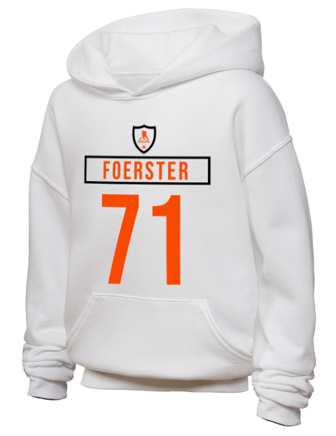 Home Jersey Tyson Foerster Youth Hooded Sweatshirt | Swagsta
