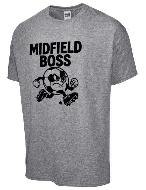 Midfield Boss Soccer Dri-Power Unisex T-Shirt | Swagsta