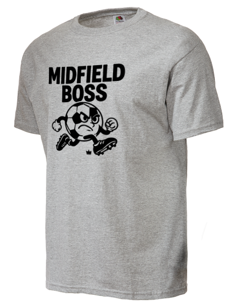 Midfield Boss Soccer Unisex T-Shirt | Swagsta