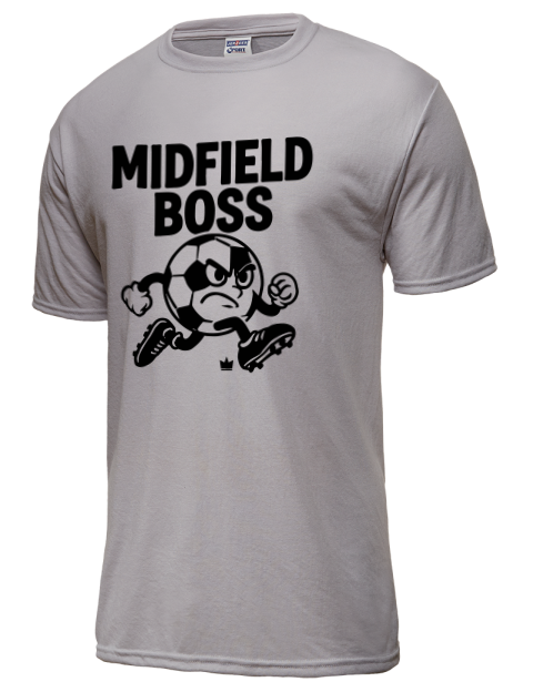 Midfield Boss Soccer Dri-Power Unisex T-Shirt | Swagsta