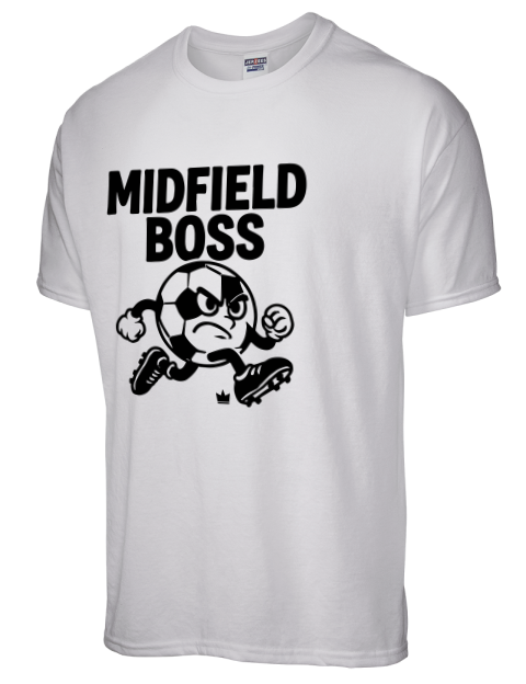 Midfield Boss Soccer Dri-Power Unisex T-Shirt | Swagsta