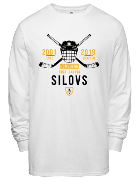 Classic Heritage Arturs Silovs Men's Long-Sleeve T-Shirt | Swagsta