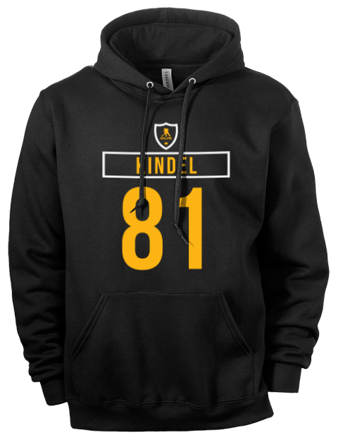Away Jersey Ben Kindel Eco Premium Unisex Hooded Sweatshirt | Swagsta