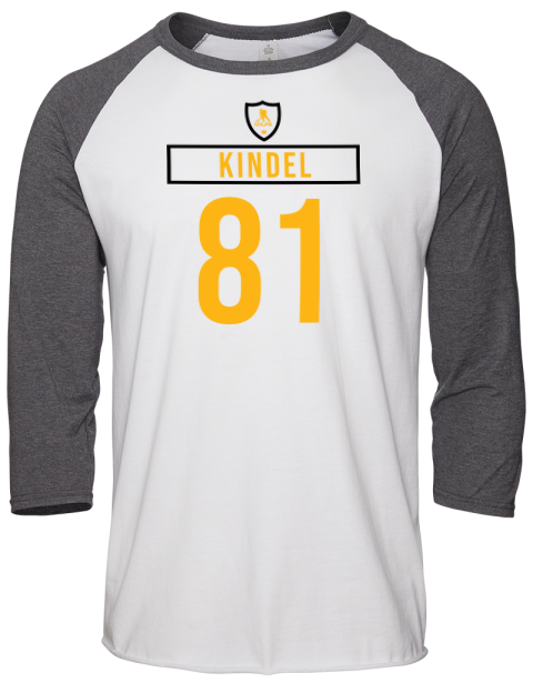 Home Jersey Ben Kindel Unisex Premium Three-Quarter Raglan T-Shirt | Swagsta