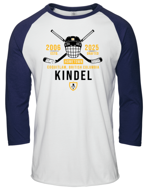 Classic Heritage Ben Kindel Unisex Premium Three-Quarter Raglan T-Shirt | Swagsta