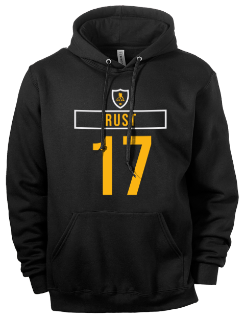 Away Jersey Bryan Rust Eco Premium Unisex Hooded Sweatshirt | Swagsta
