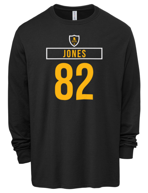 Away Jersey Caleb Jones Men's Premium Blend Long Sleeve-T-Shirt | Swagsta