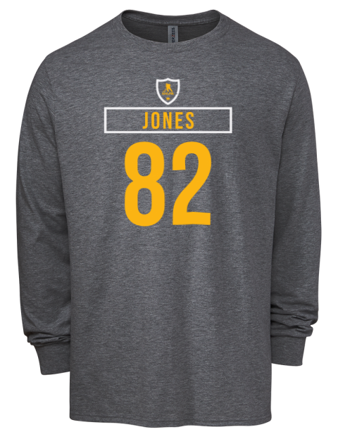 Away Jersey Caleb Jones Men's Premium Blend Long Sleeve-T-Shirt | Swagsta