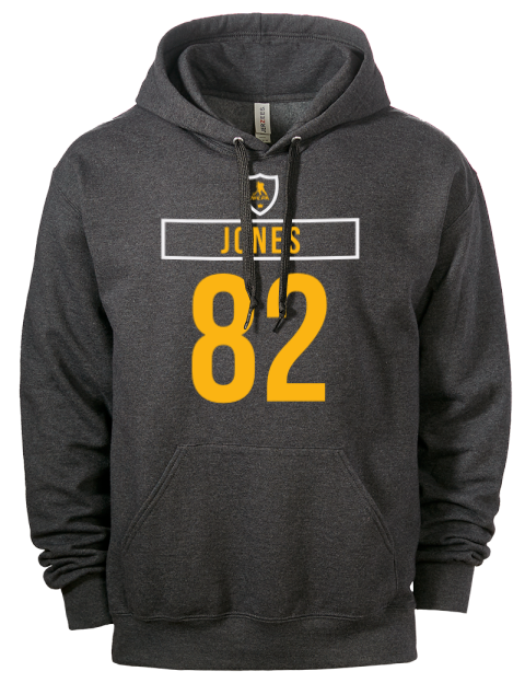 Away Jersey Caleb Jones Eco Premium Unisex Hooded Sweatshirt | Swagsta