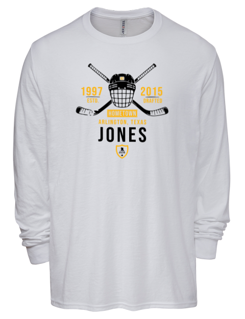 Classic Heritage Caleb Jones Men's Premium Blend Long Sleeve-T-Shirt | Swagsta
