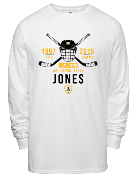 Classic Heritage Caleb Jones Men's Long-Sleeve T-Shirt | Swagsta