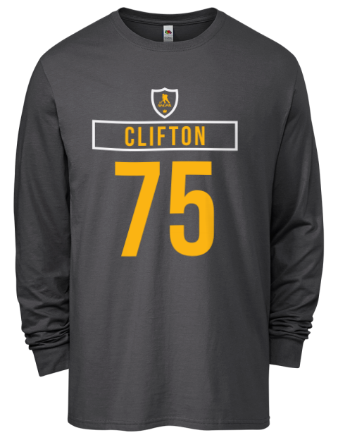 Away Jersey Connor Clifton Men's Long-Sleeve T-Shirt | Swagsta