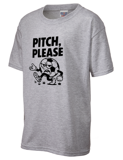 Pitch Please Soccer Youth T-Shirt | Swagsta