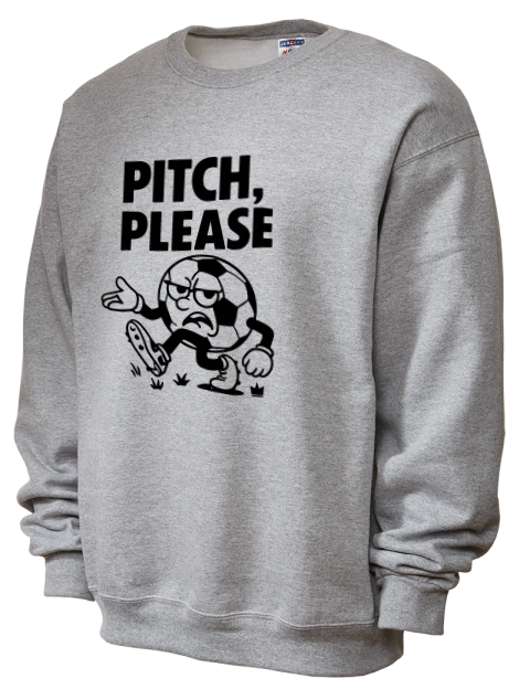Pitch Please Soccer Unisex Crewneck Sweatshirt | Swagsta