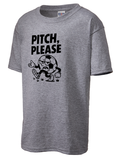 Pitch Please Soccer Youth T-Shirt | Swagsta