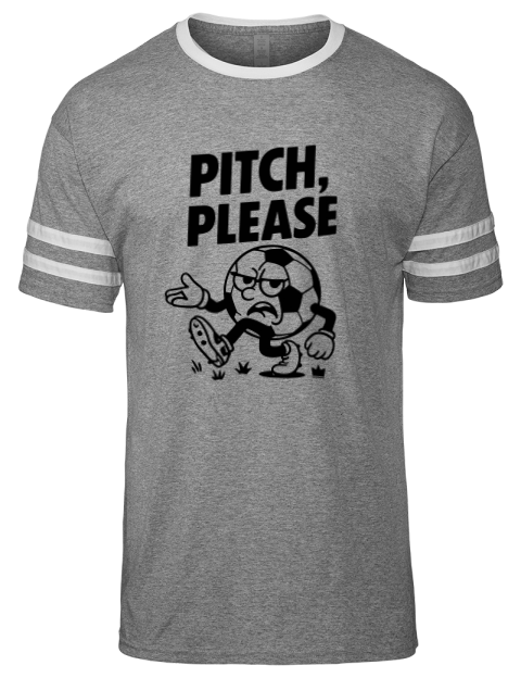 Pitch Please Soccer Men's Tri-Blend T-Shirt | Swagsta