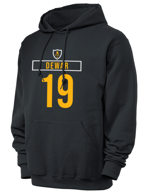 Away Jersey Connor Dewar Unisex Hooded Sweatshirt | Swagsta