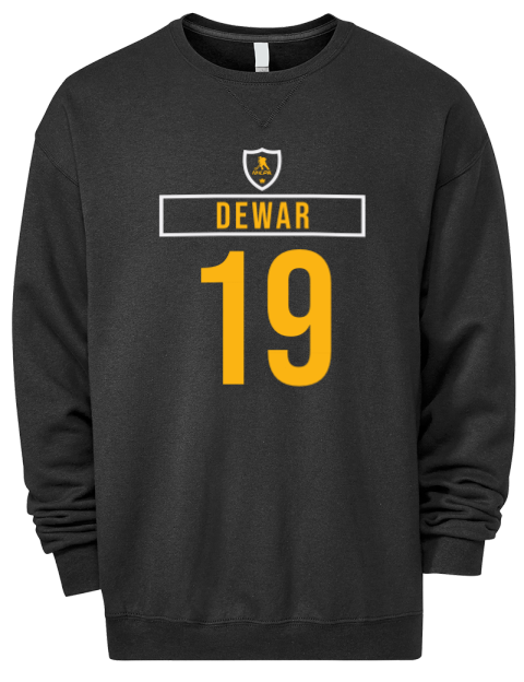 Away Jersey Connor Dewar Premium Unisex Crewneck Sweatshirt | Swagsta
