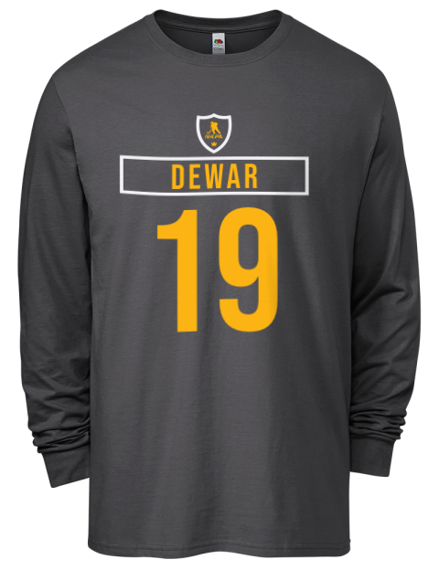 Away Jersey Connor Dewar Men's Long-Sleeve T-Shirt | Swagsta