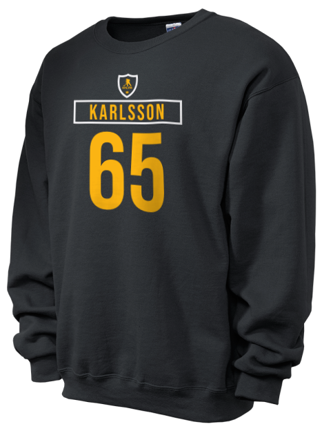 Away Jersey Erik Karlsson Unisex Crewneck Sweatshirt | Swagsta