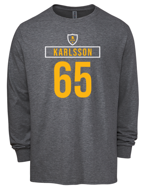 Away Jersey Erik Karlsson Men's Premium Blend Long Sleeve-T-Shirt | Swagsta