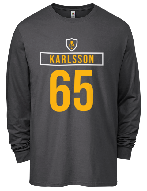 Away Jersey Erik Karlsson Men's Long-Sleeve T-Shirt | Swagsta