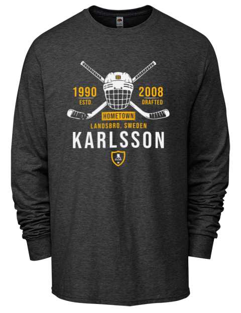 Heritage Erik Karlsson Men's Long-Sleeve T-Shirt | Swagsta