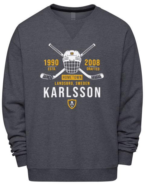 Heritage Erik Karlsson Premium Unisex Crewneck Sweatshirt | Swagsta