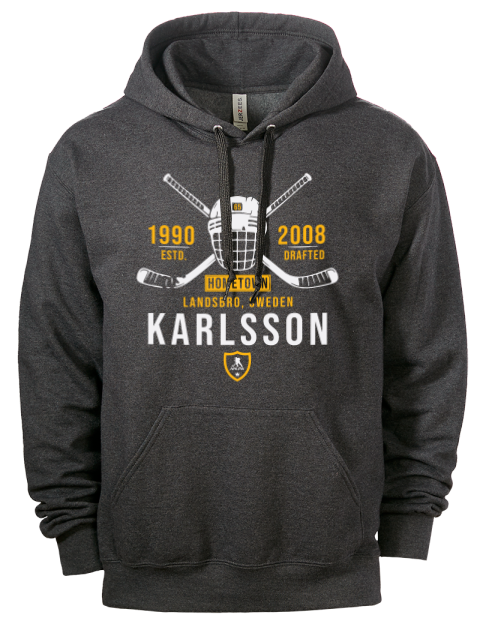 Heritage Erik Karlsson Eco Premium Unisex Hooded Sweatshirt | Swagsta