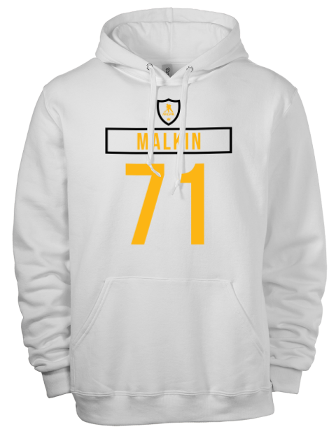 Home Jersey Evgeni Malkin Eco Premium Unisex Hooded Sweatshirt | Swagsta