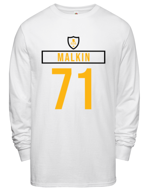Home Jersey Evgeni Malkin Men's Long-Sleeve T-Shirt | Swagsta