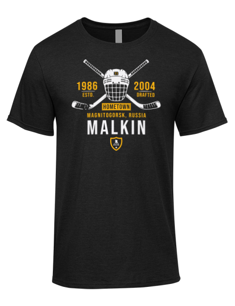 Heritage Evgeni Malkin Premium Ring-Spun Cotton Unisex T-Shirt | Swagsta