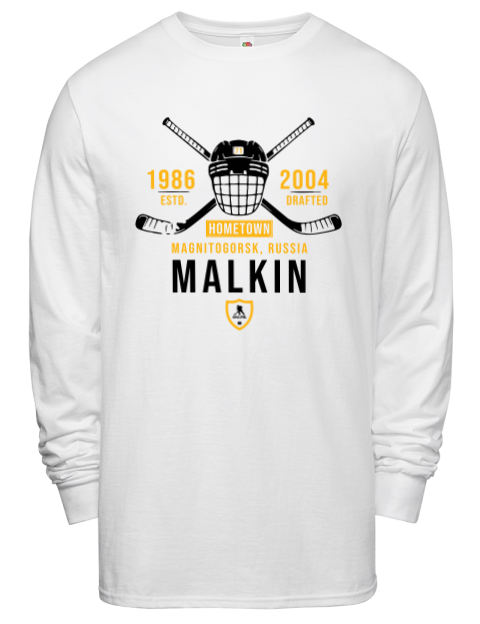 Classic Heritage Evgeni Malkin Men's Long-Sleeve T-Shirt | Swagsta