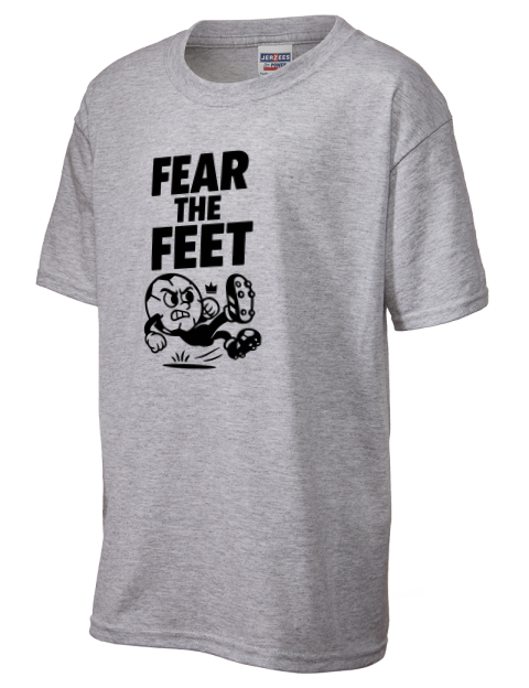 Fear the Feet Soccer Youth T-Shirt | Swagsta